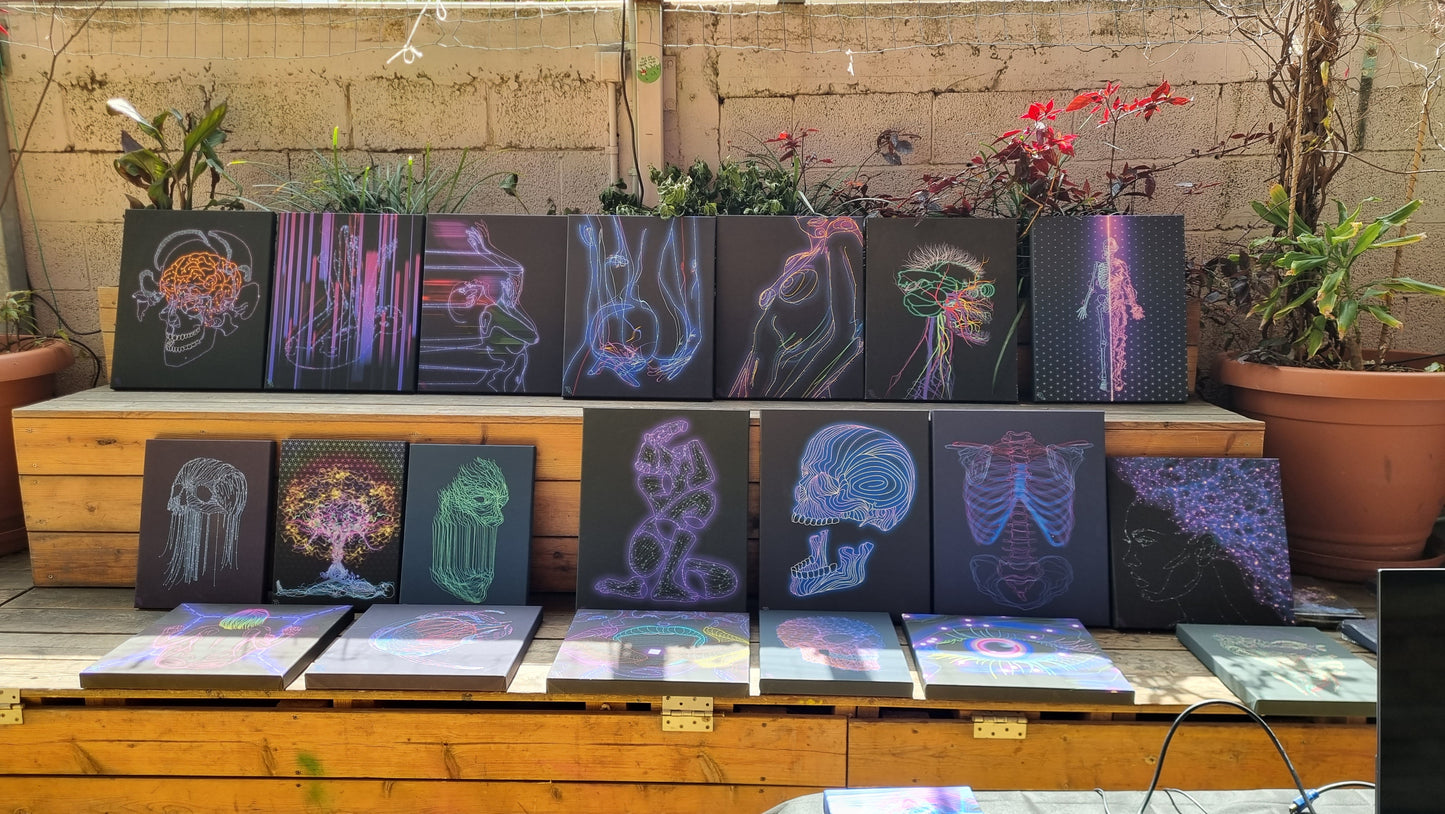 "Madibula" - Canvas Print