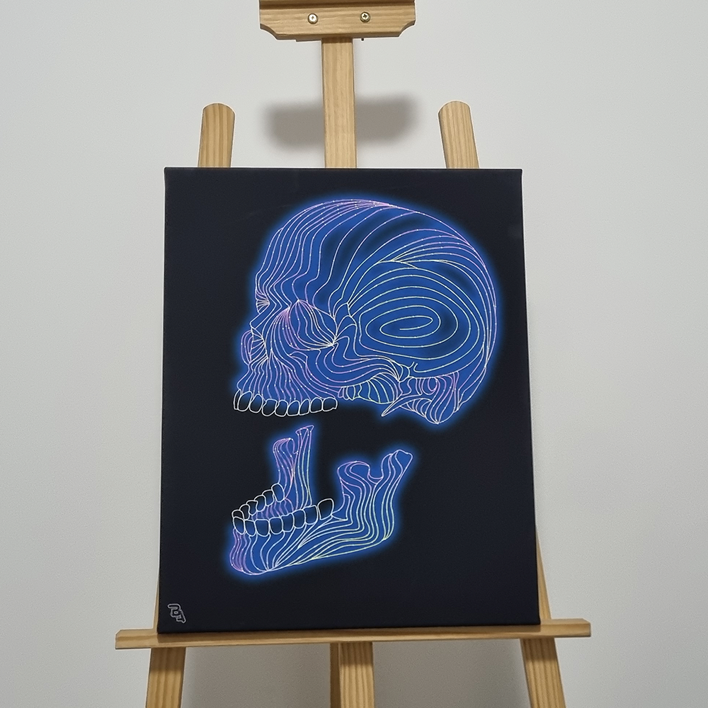 "Madibula" - Canvas Print