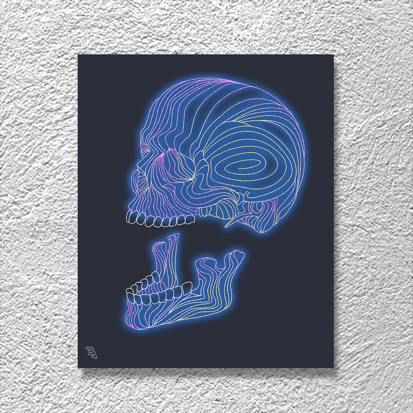"Madibula" - Canvas Print
