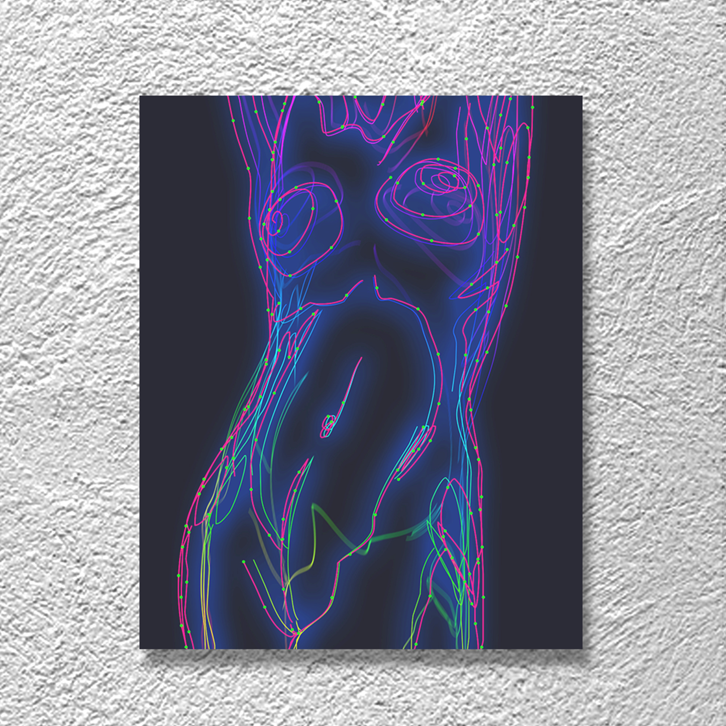 female_01_"Lilith" canvas print