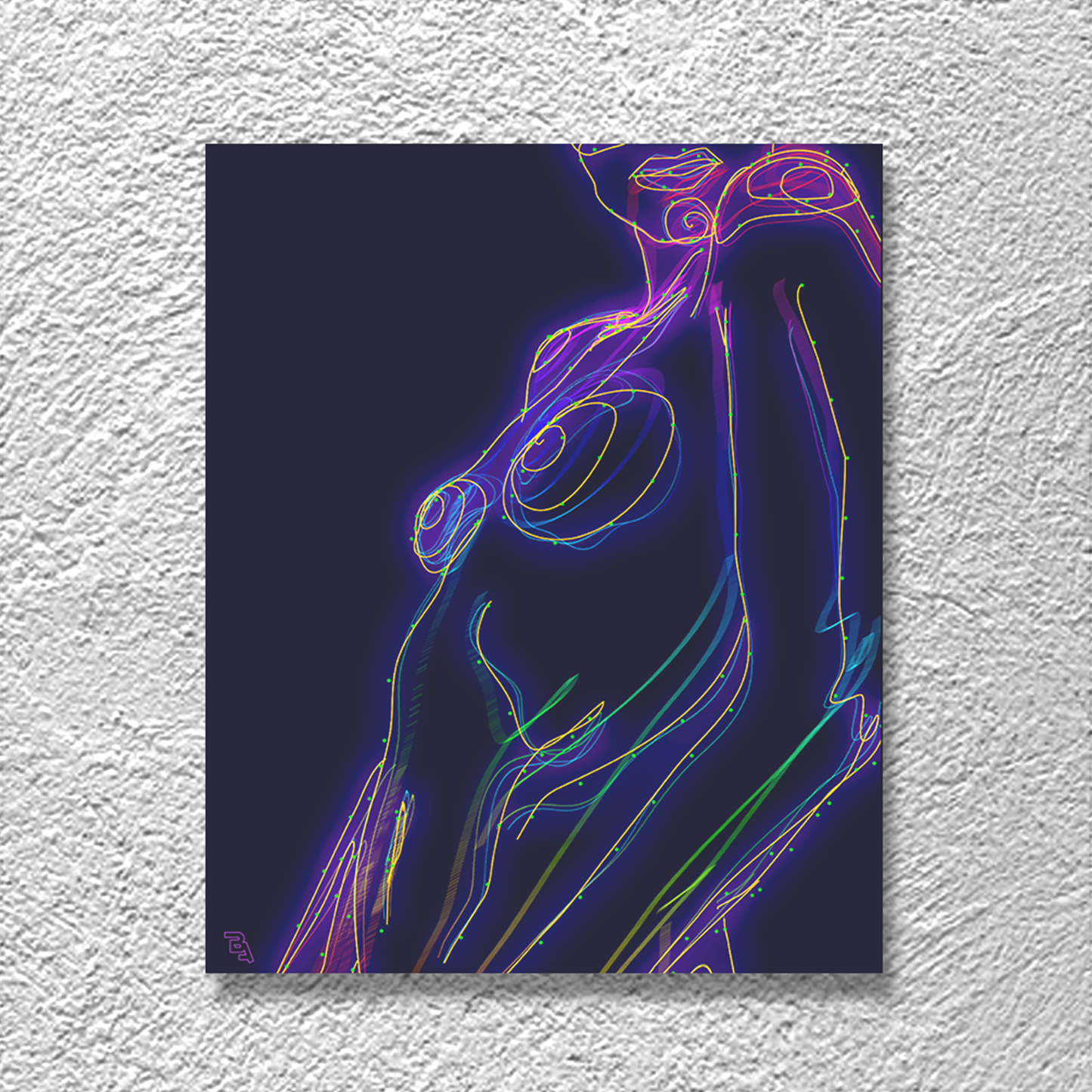 female_03_"Peitho" canvas print