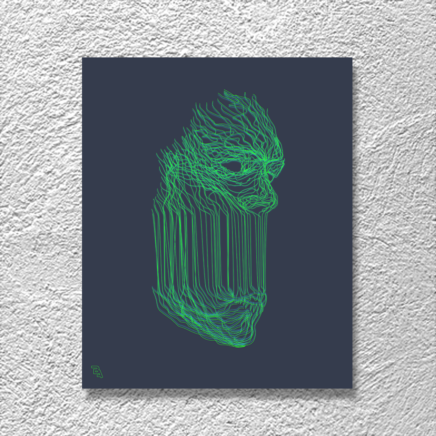 "Philtrum" canvas print