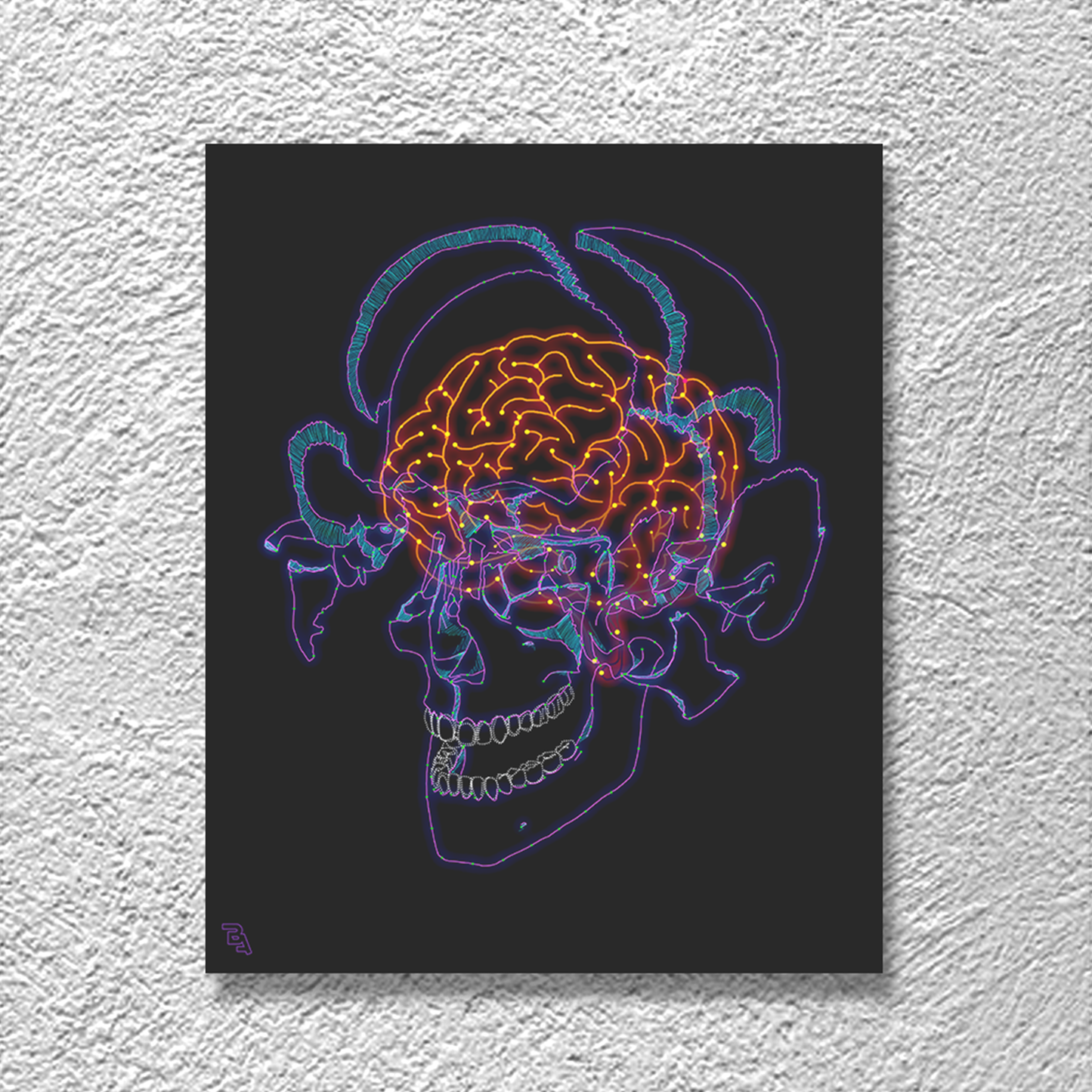 "Carnial Sutures" canvas print