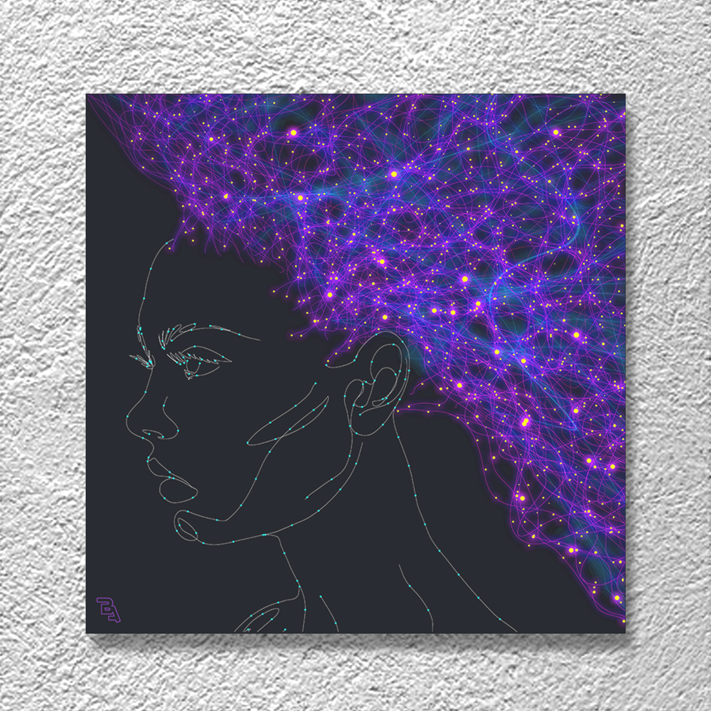 "Nebula" canvas print